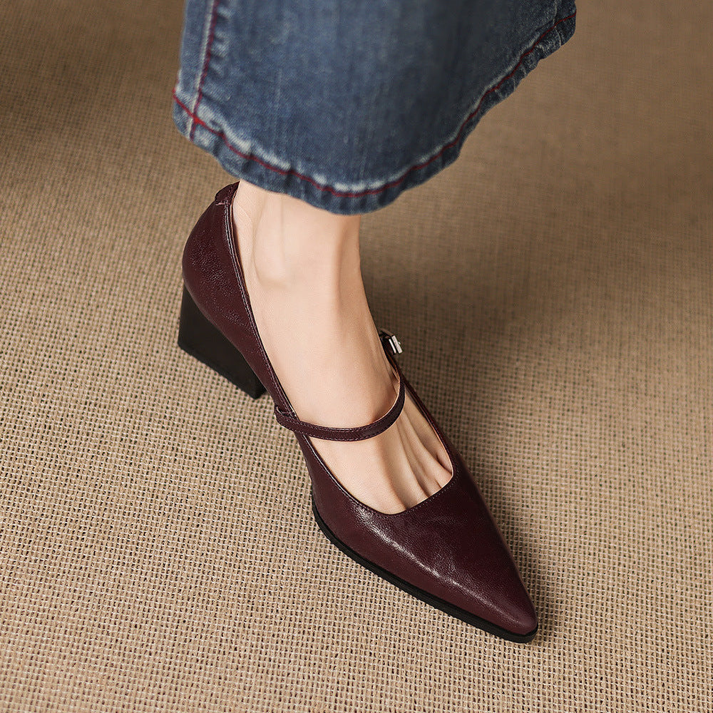 Anna-Berg | Genuine Leather Heels