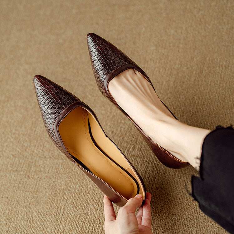 Anna-Berg | Genuine Leather Heels