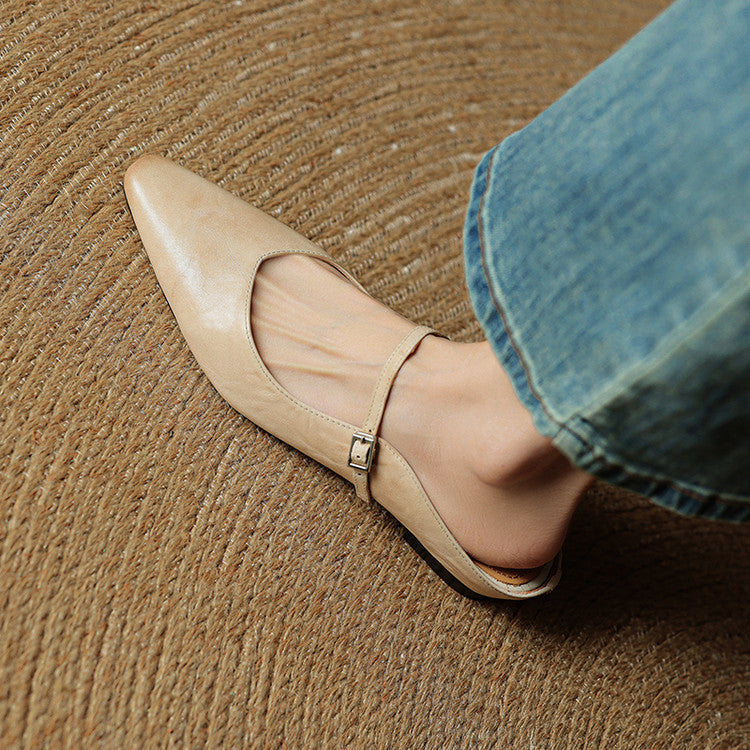 Anna-Berg | Mules + Genuine Leather