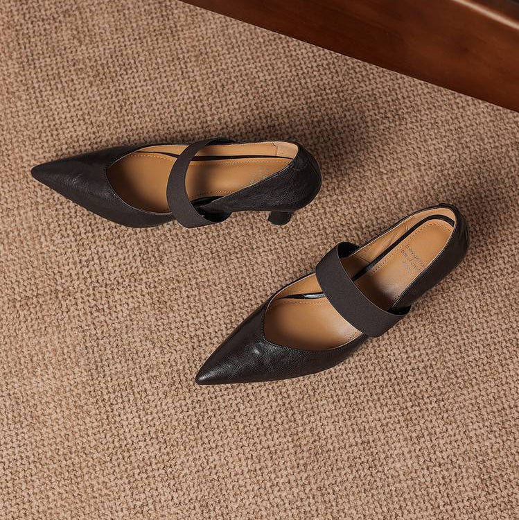Anna-Berg | Genuine Leather Heels