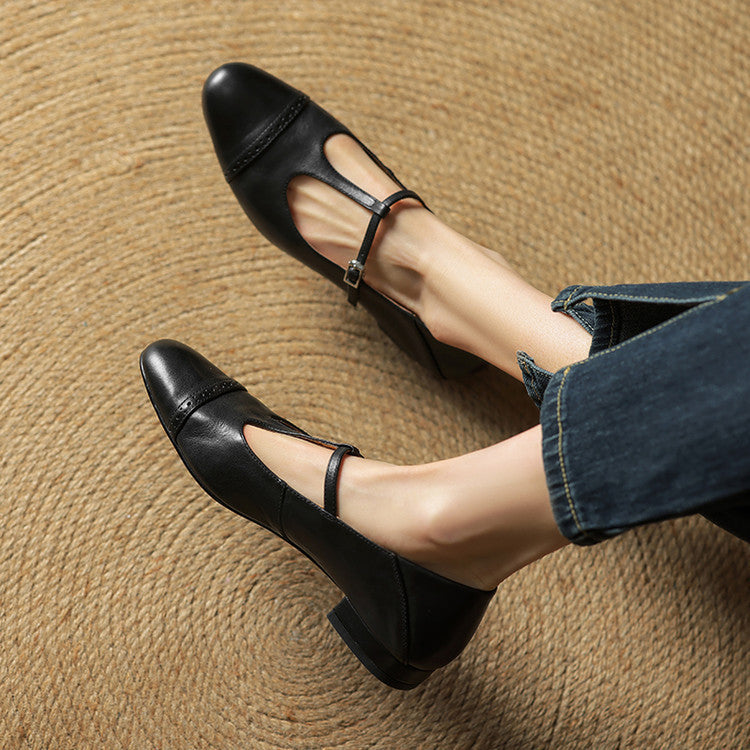 Anna-Berg | Genuine Leather Flats