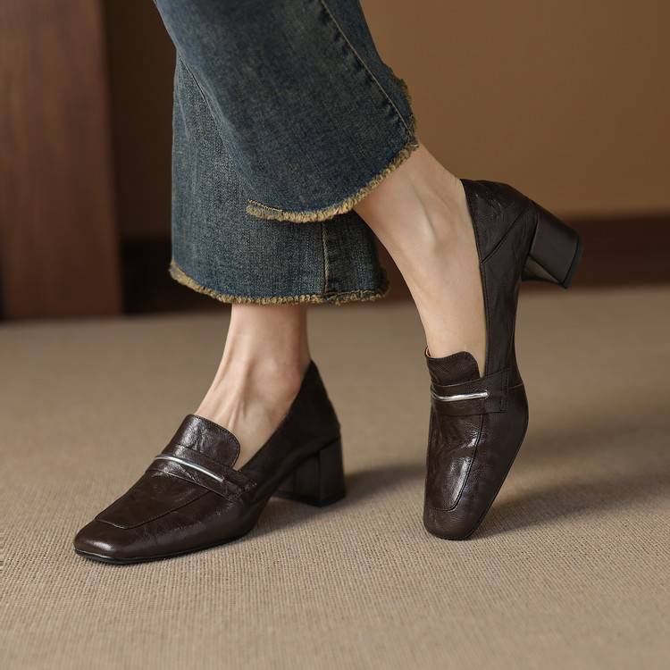 Anna-Berg | Leather Heel