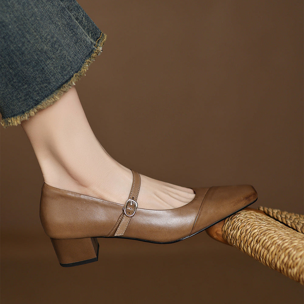 Anna-Berg | Genuine Leather Heels