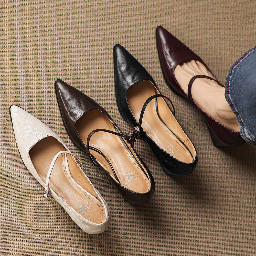 Anna-Berg | Genuine Leather Heels