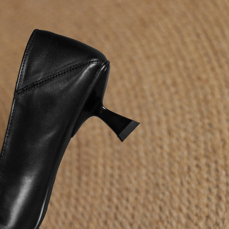 Anna-Berg | Leather Heels