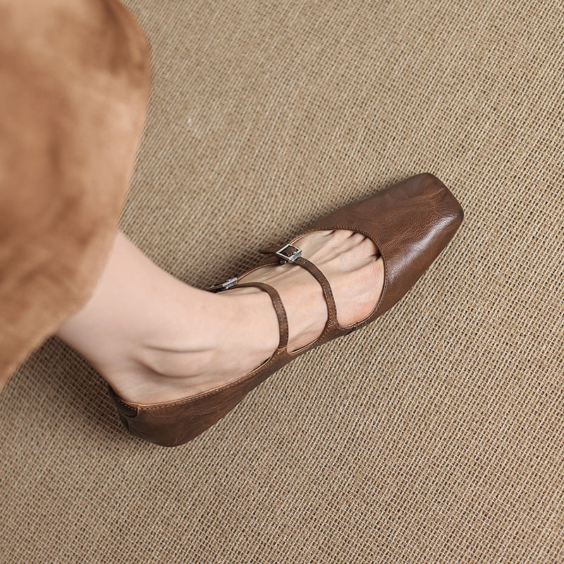 Anna-Berg | Genuine Leather Flats