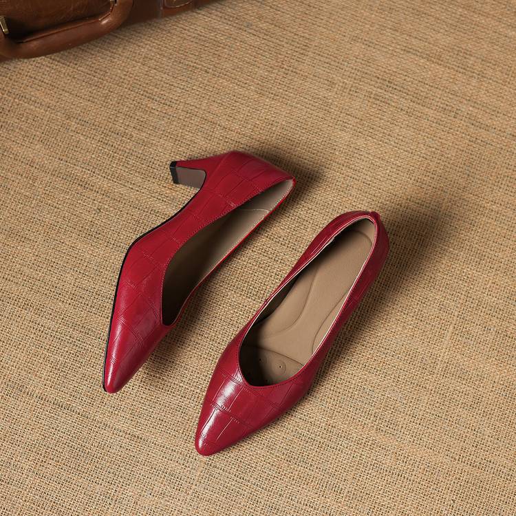Anna-Berg | Genuine Leather Heels