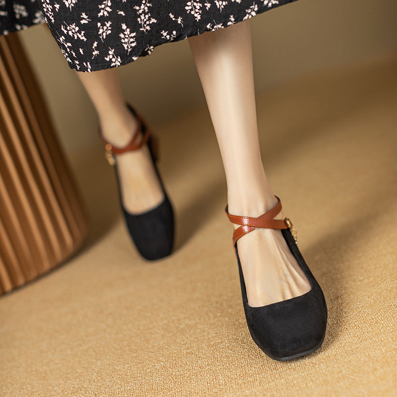 Anna-Berg | Suede Heels