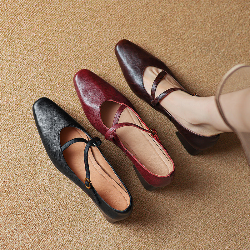 Anna-Berg | Genuine Leather Heels