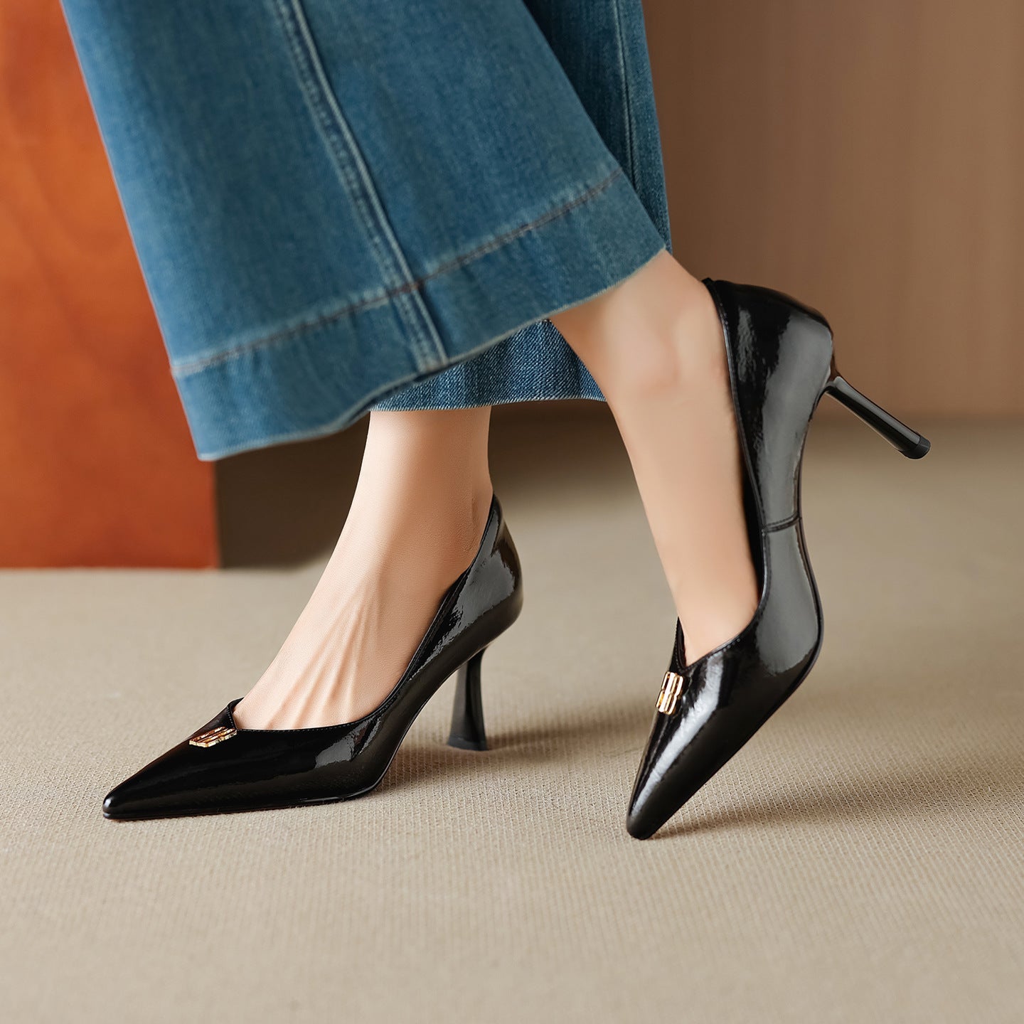 Anna-Berg | Leather Heels