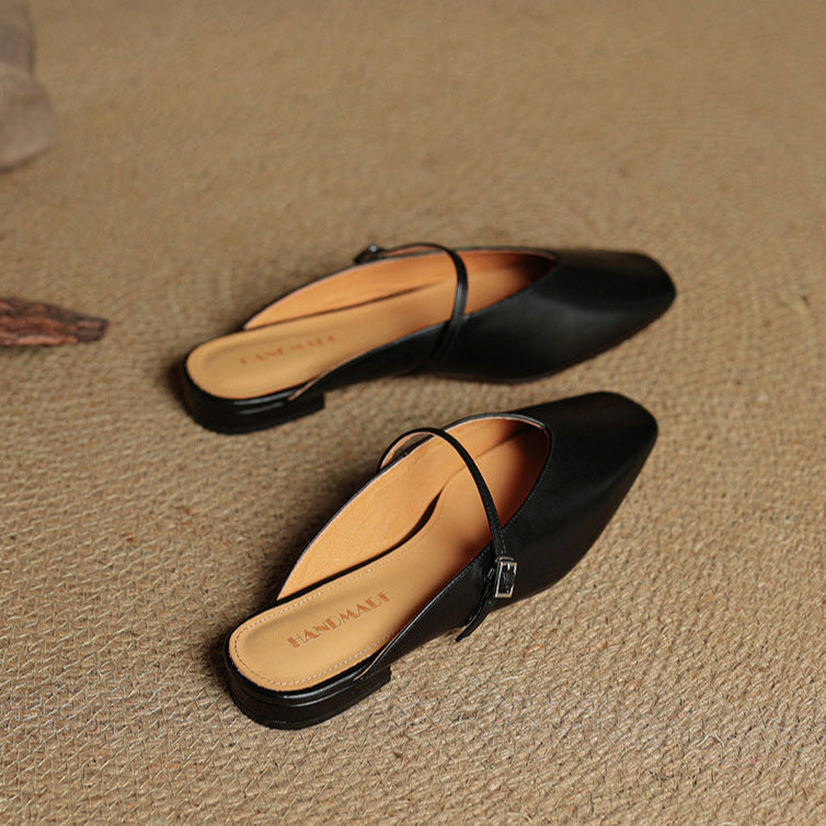Anna-Berg | Genuine Leather Mules