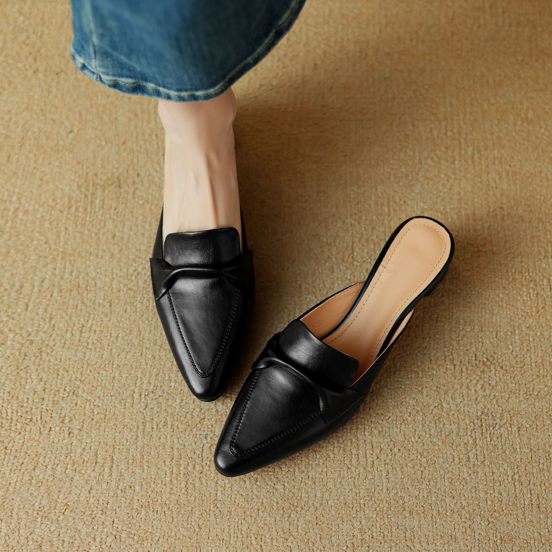 Anna-Berg | Genuine Leather Mules