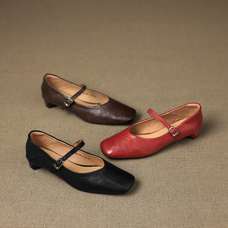 Anna-Berg | Genuine Leather Flats