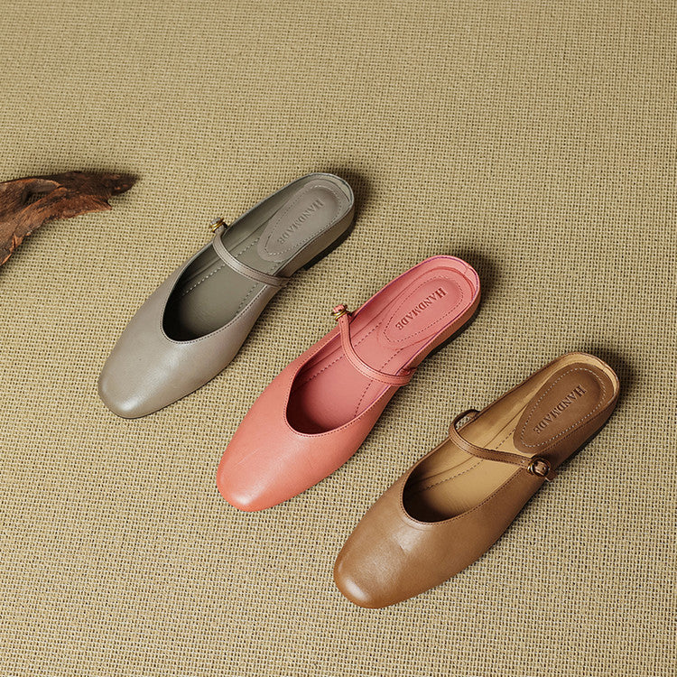 Anna-Berg | Leather Mules