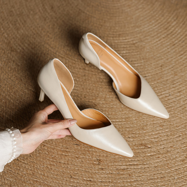 Anna-Berg | Genuine Leather Heels