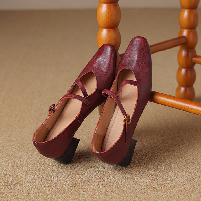 Anna-Berg | Genuine Leather Heels