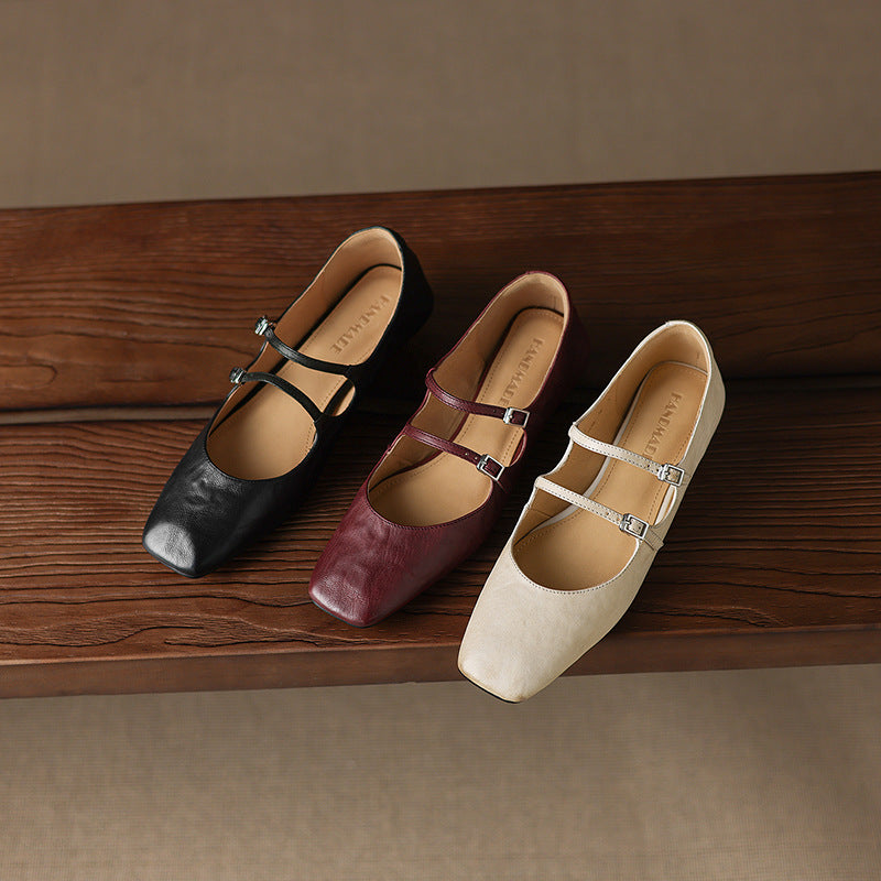 Anna-Berg | Genuine Leather Flats