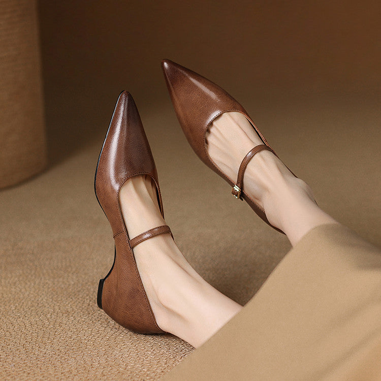 Anna-Berg | Genuine Leather Heels