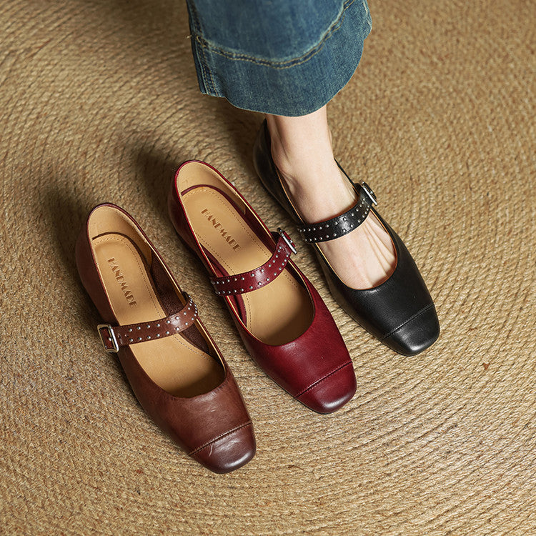 Anna-Berg | Genuine Leather Heels