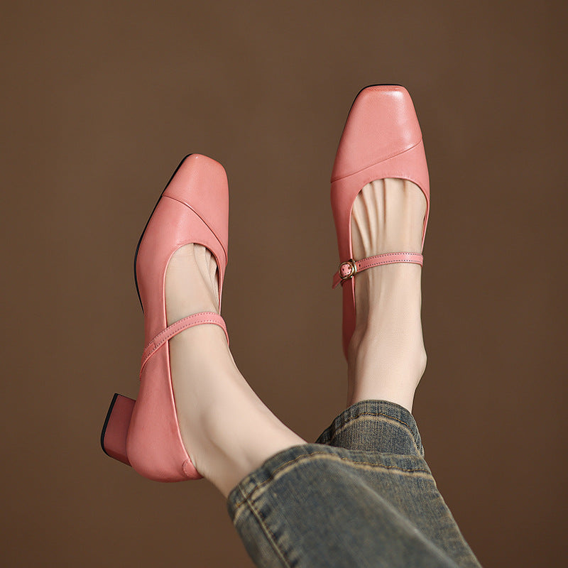 Anna-Berg | Genuine Leather Heels