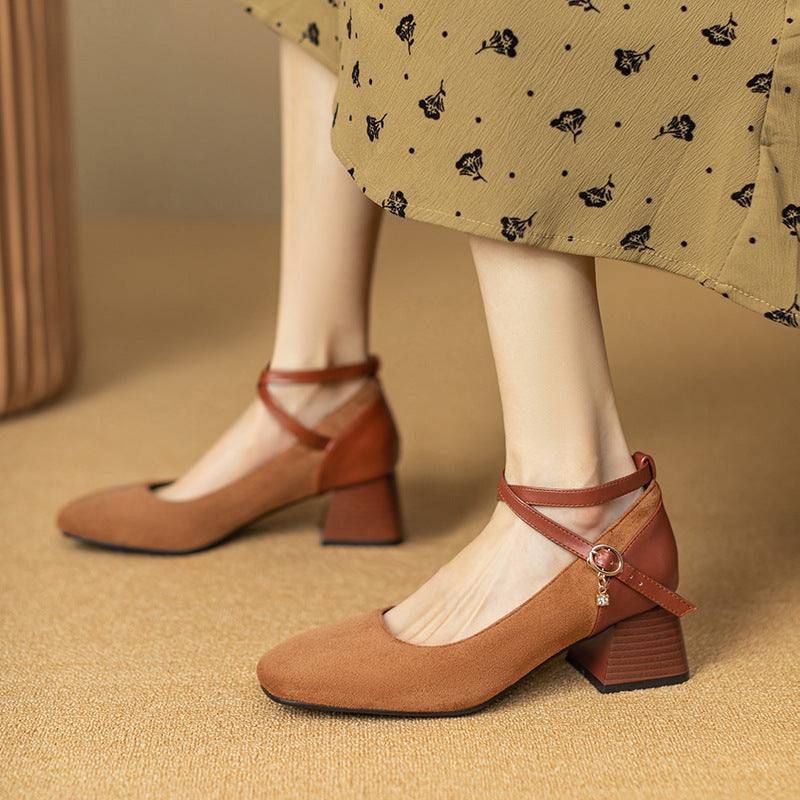Anna-Berg | Suede Heels