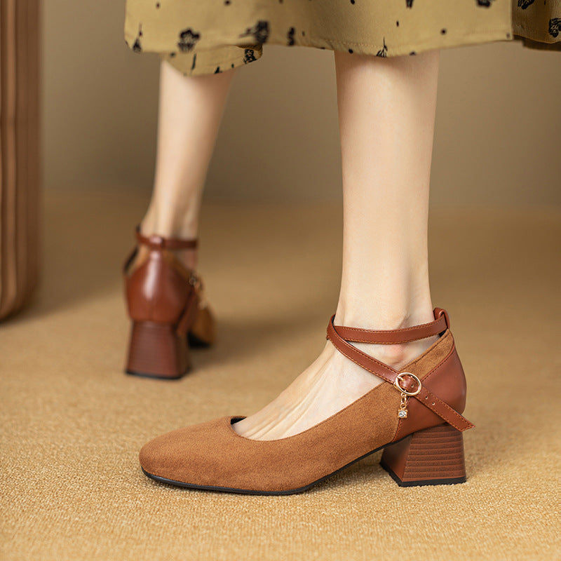 Anna-Berg | Suede Heels