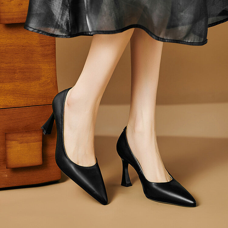 Anna-Berg | Genuine Leather Heels