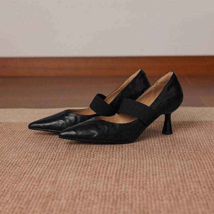 Anna-Berg | Genuine Leather Heels