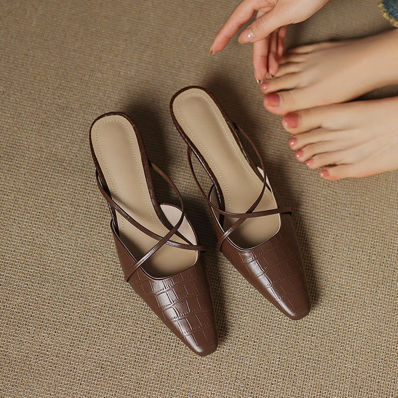 Anna-Berg | Genuine Leather Mules