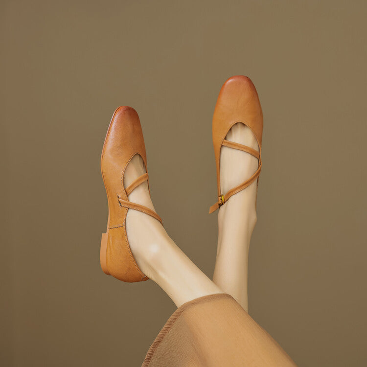 Anna-Berg | Genuine Leather Flats