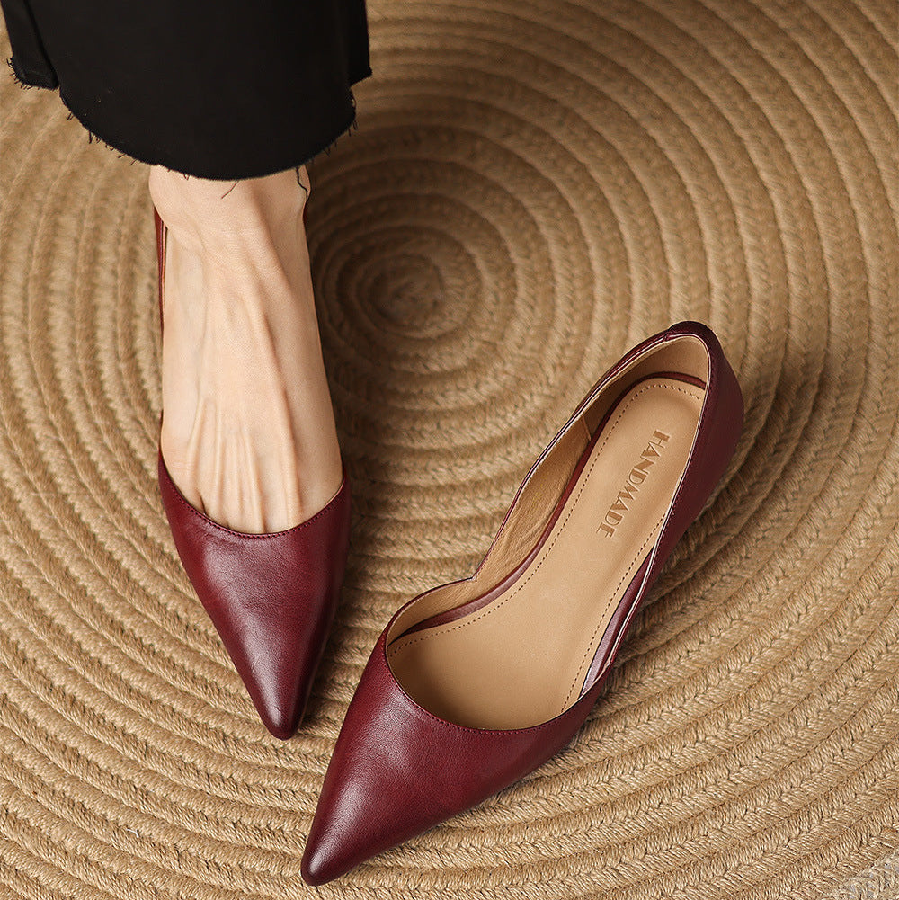 Anna-Berg | Genuine Leather Heels