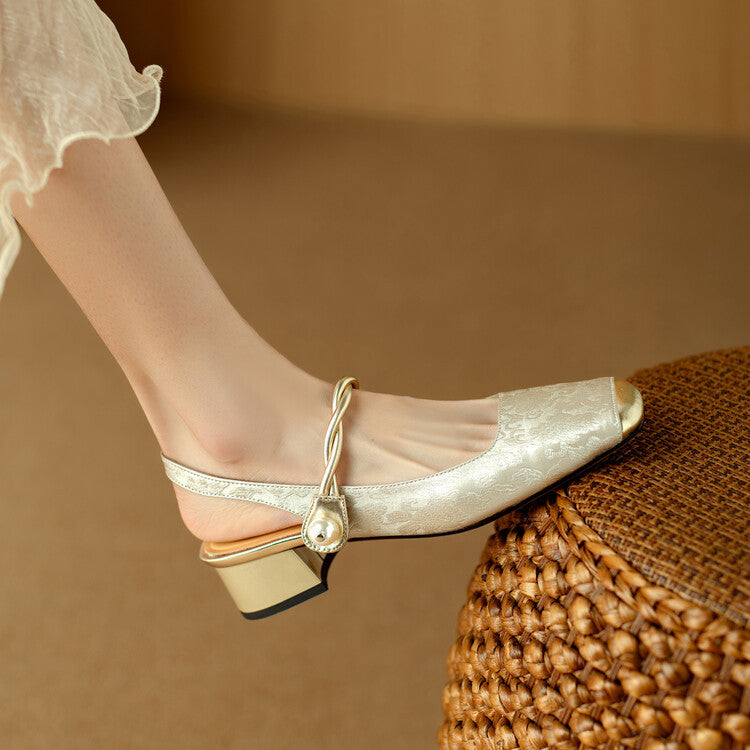 Anna-Berg | Leather Heels