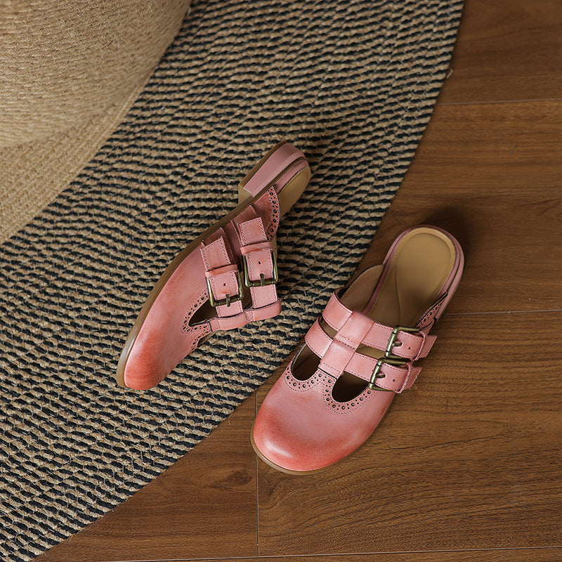 Anna-Berg | Leather Mules