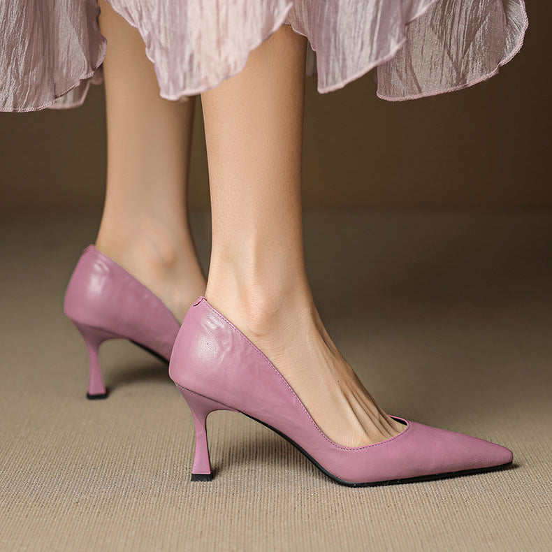 Anna-Berg | Genuine Leather Heels