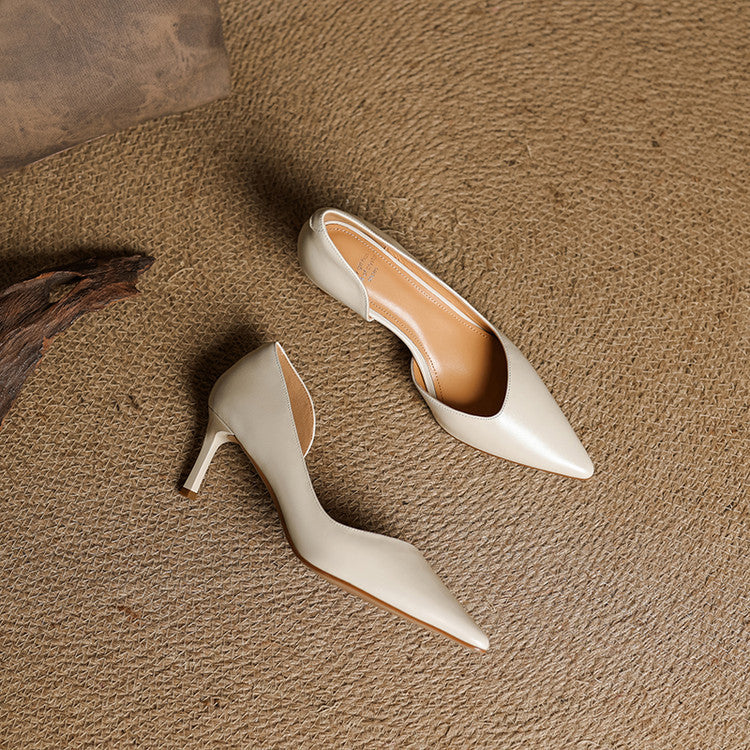 Anna-Berg | Genuine Leather Heels