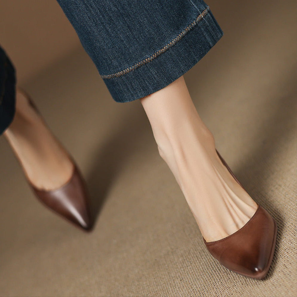Anna-Berg | Leather Heels