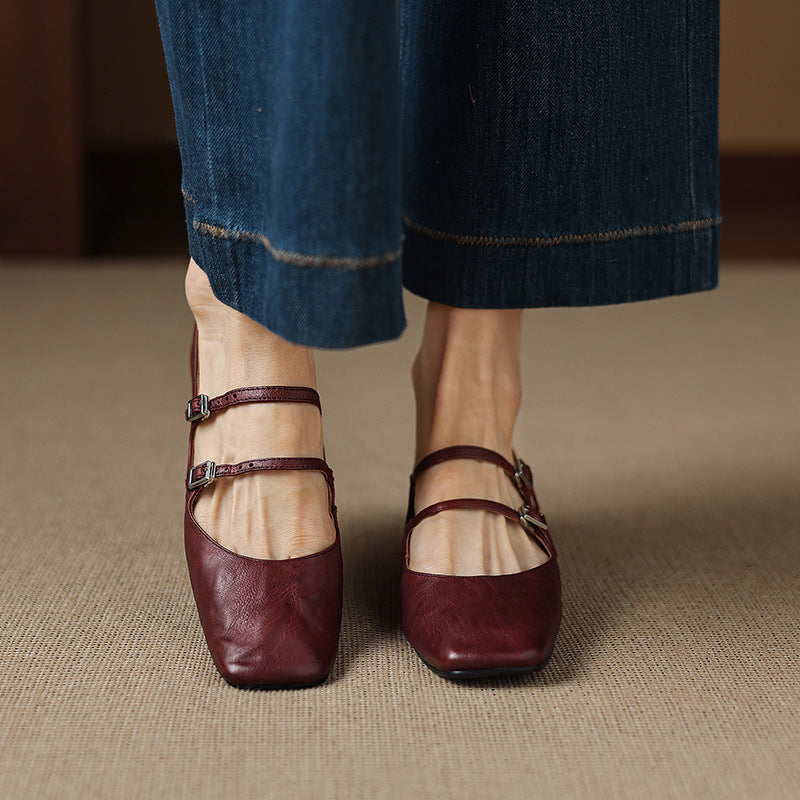 Anna-Berg | Genuine Leather Flats