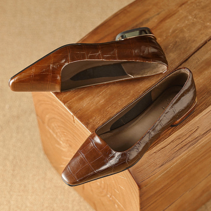 Anna-Berg | Genuine Leather Heels