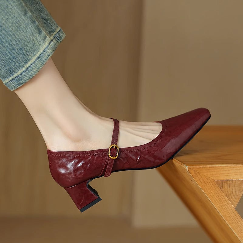 Anna-Berg | Genuine Leather Heels