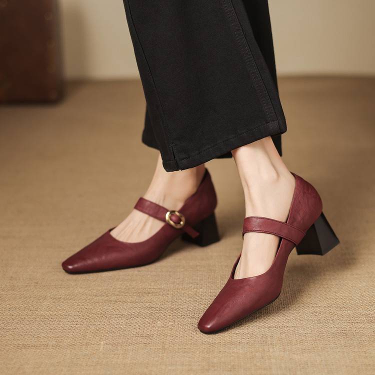 Anna-Berg | Genuine Leather Heels