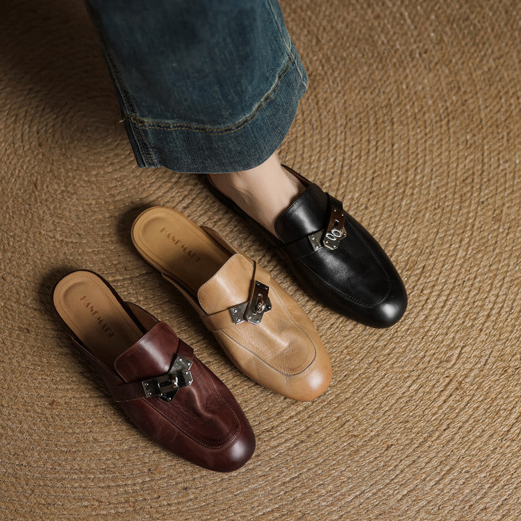 Anna-Berg | Genuine Leather Mules