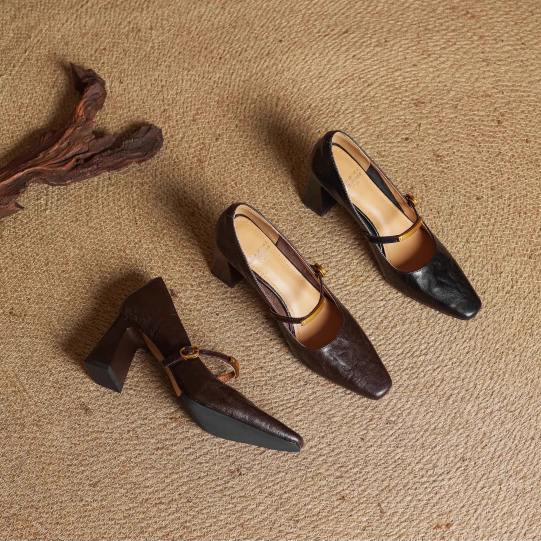 Anna-Berg | Genuine Leather Heels
