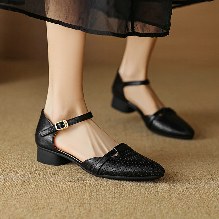 Anna-Berg | Genuine Leather Heels