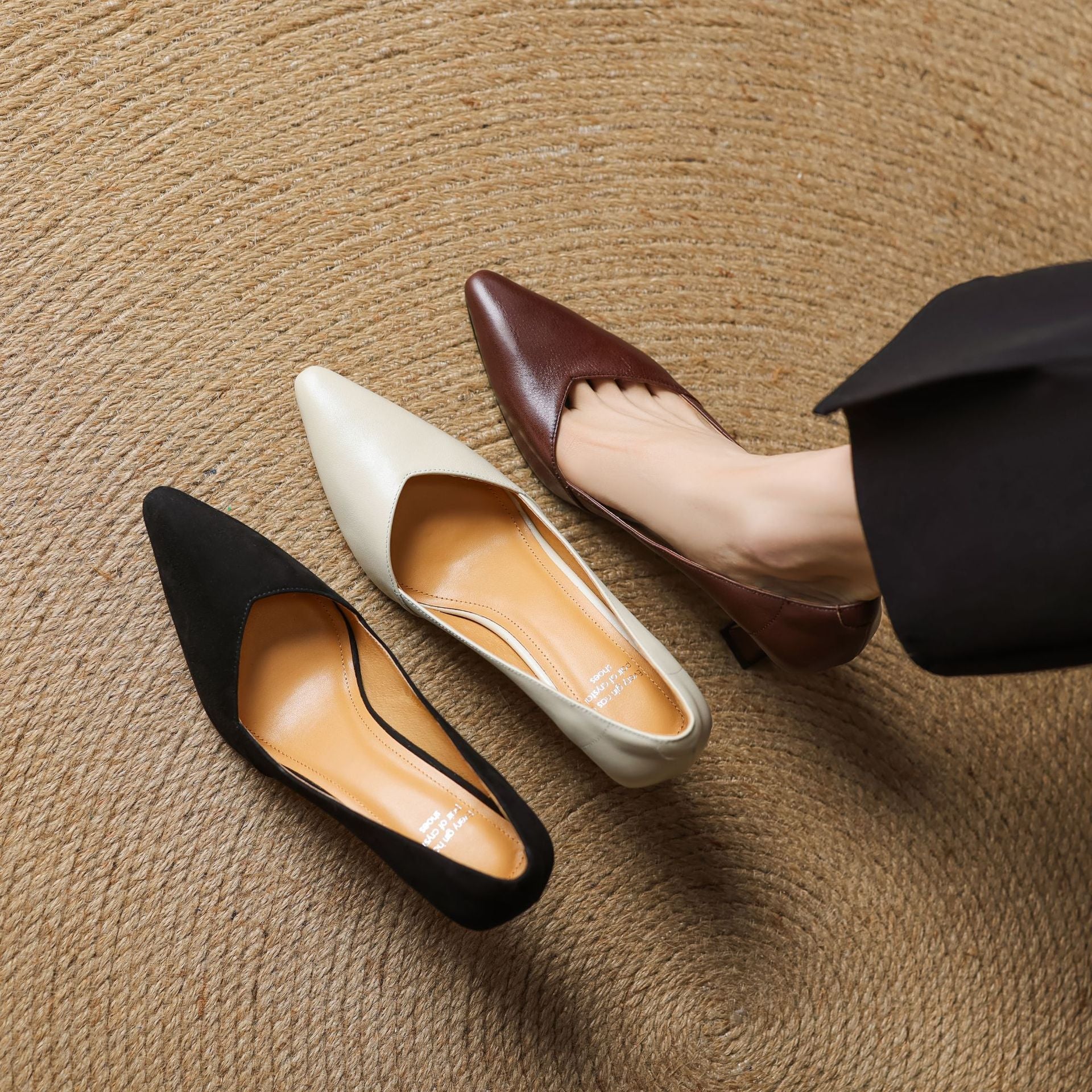 Anna-Berg | Genuine Leather Heels