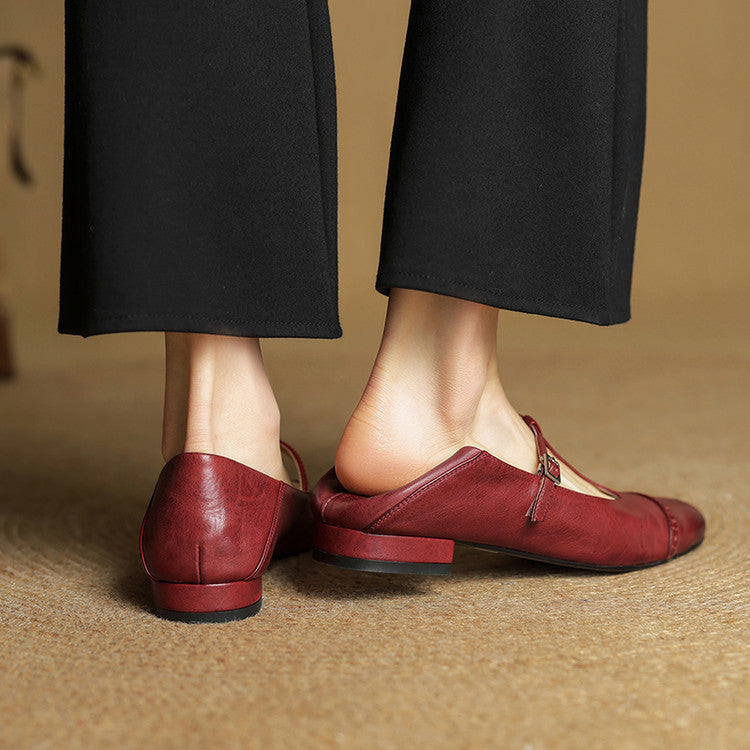 Anna-Berg | Genuine Leather Flats