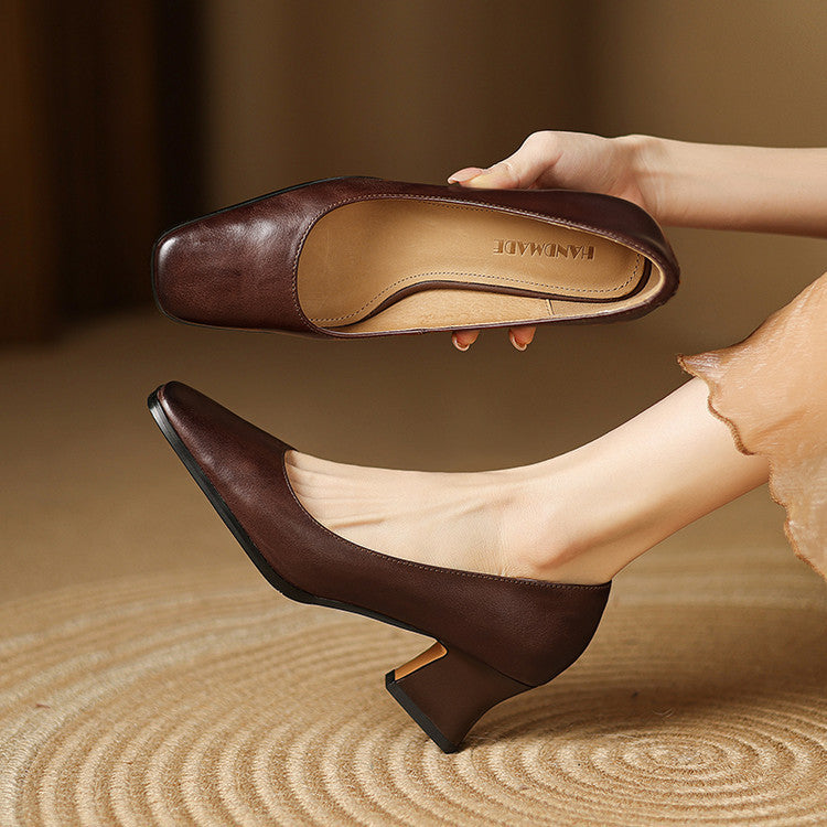Anna-Berg | Genuine Leather Heels