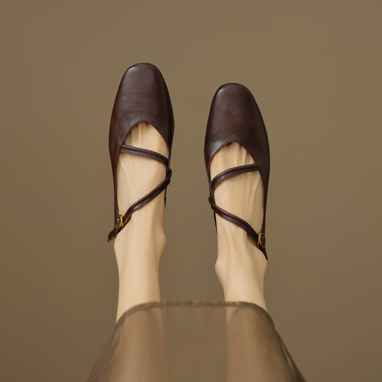 Anna-Berg | Genuine Leather Flats