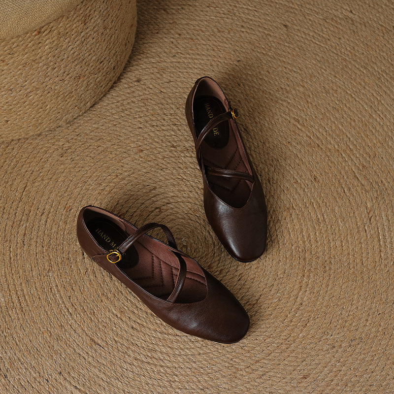 Anna-Berg | Genuine Leather Flats