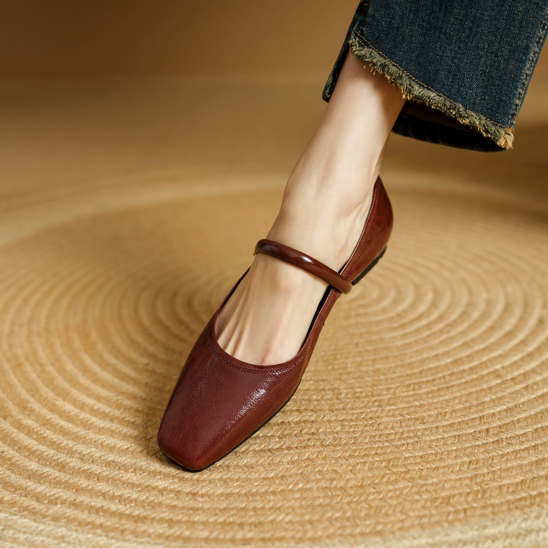 Anna-Berg | Genuine Leather Flats