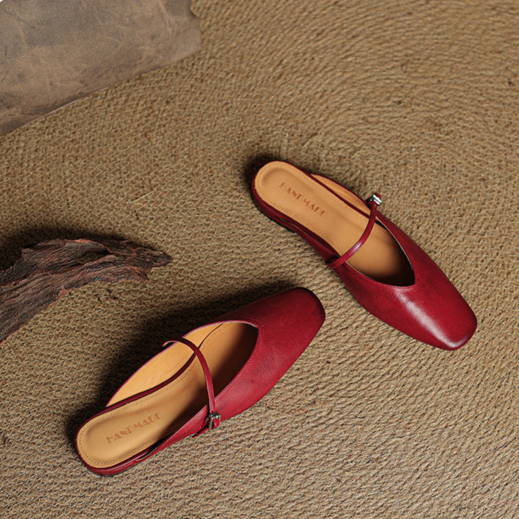Anna-Berg | Genuine Leather Mules